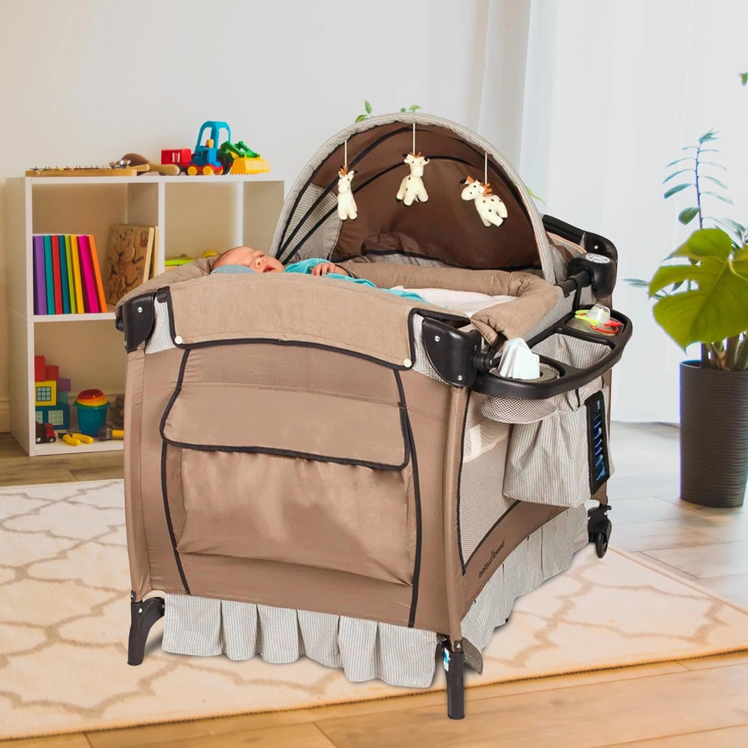 Baby Trend Deluxe Nursery Center® Playard, Havenwood