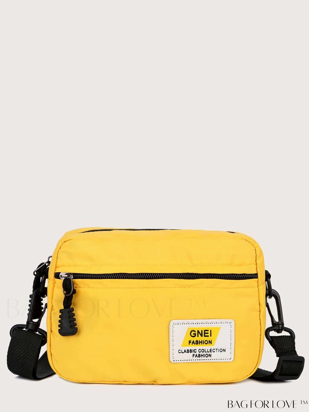 BagForLove - Compact Letter Graphic Crossbody Bag