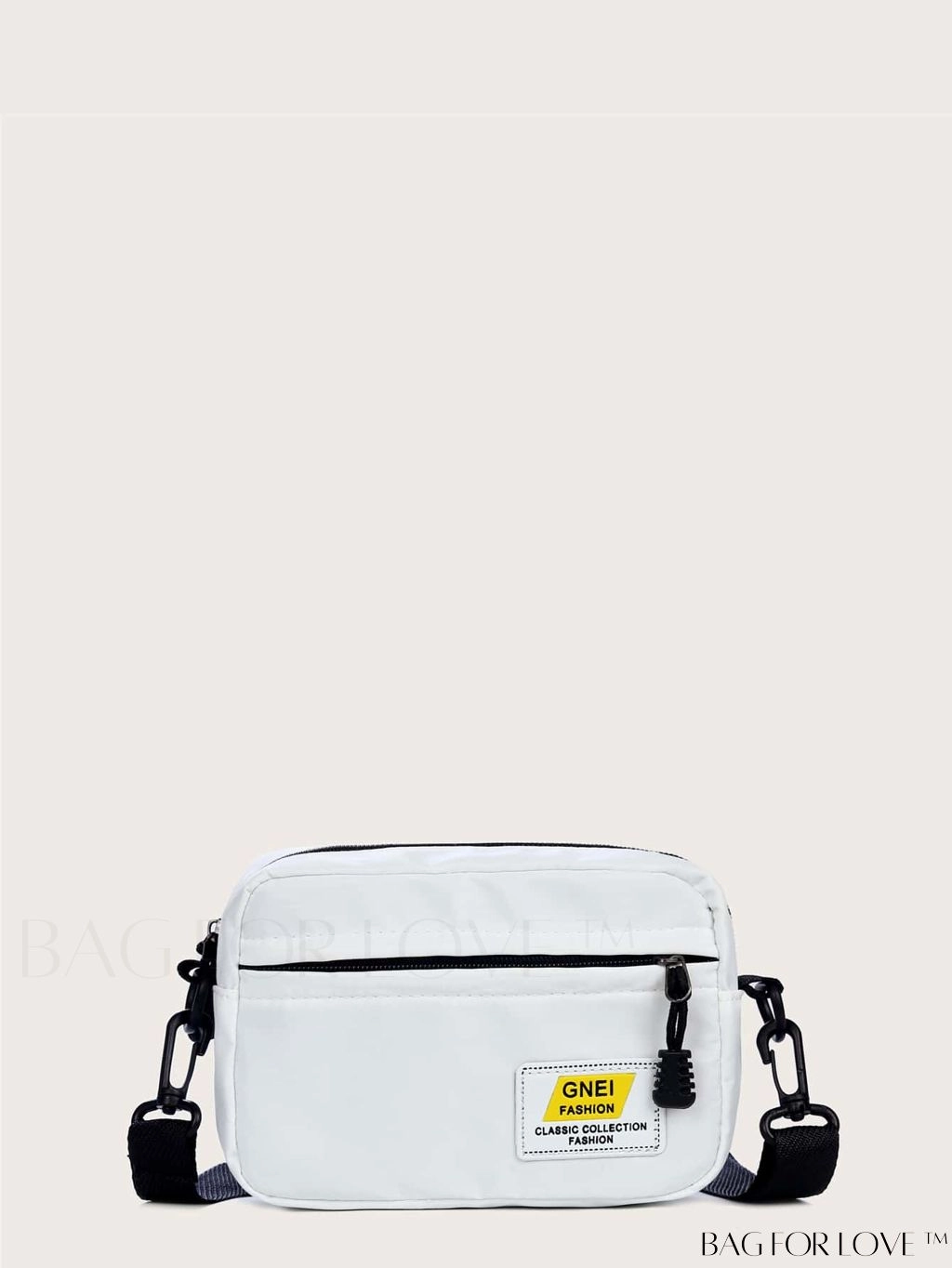 BagForLove - Compact Letter Graphic Crossbody Bag