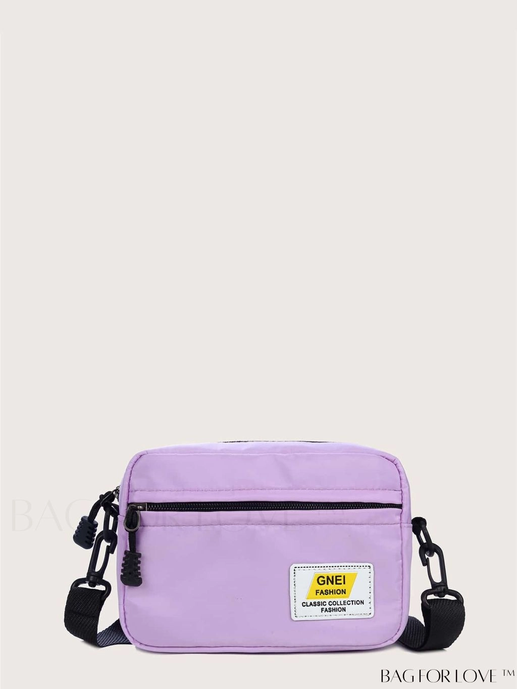 BagForLove - Compact Letter Graphic Crossbody Bag