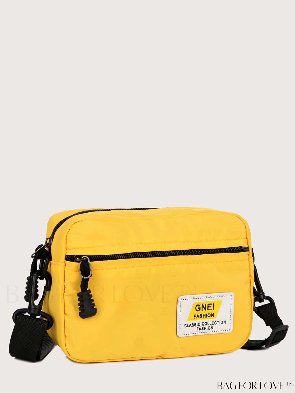 BagForLove - Compact Letter Graphic Crossbody Bag