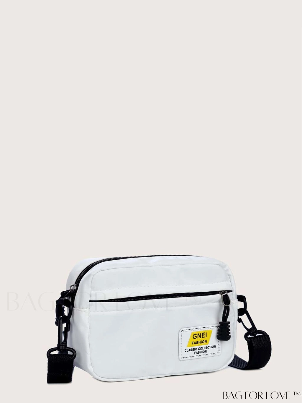 BagForLove - Compact Letter Graphic Crossbody Bag