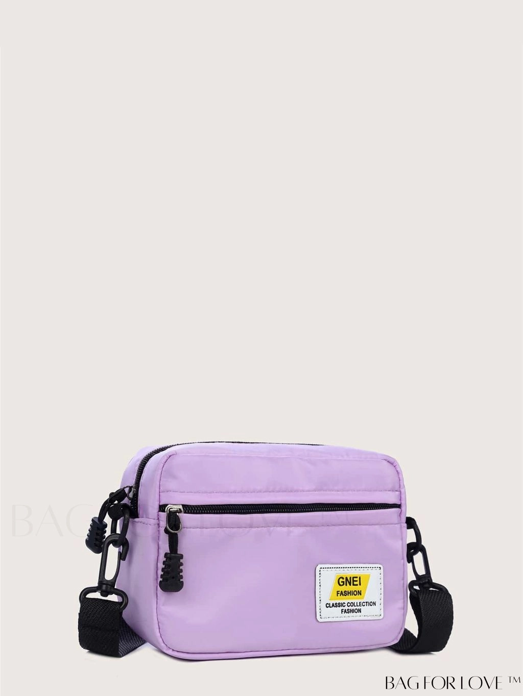 BagForLove - Compact Letter Graphic Crossbody Bag