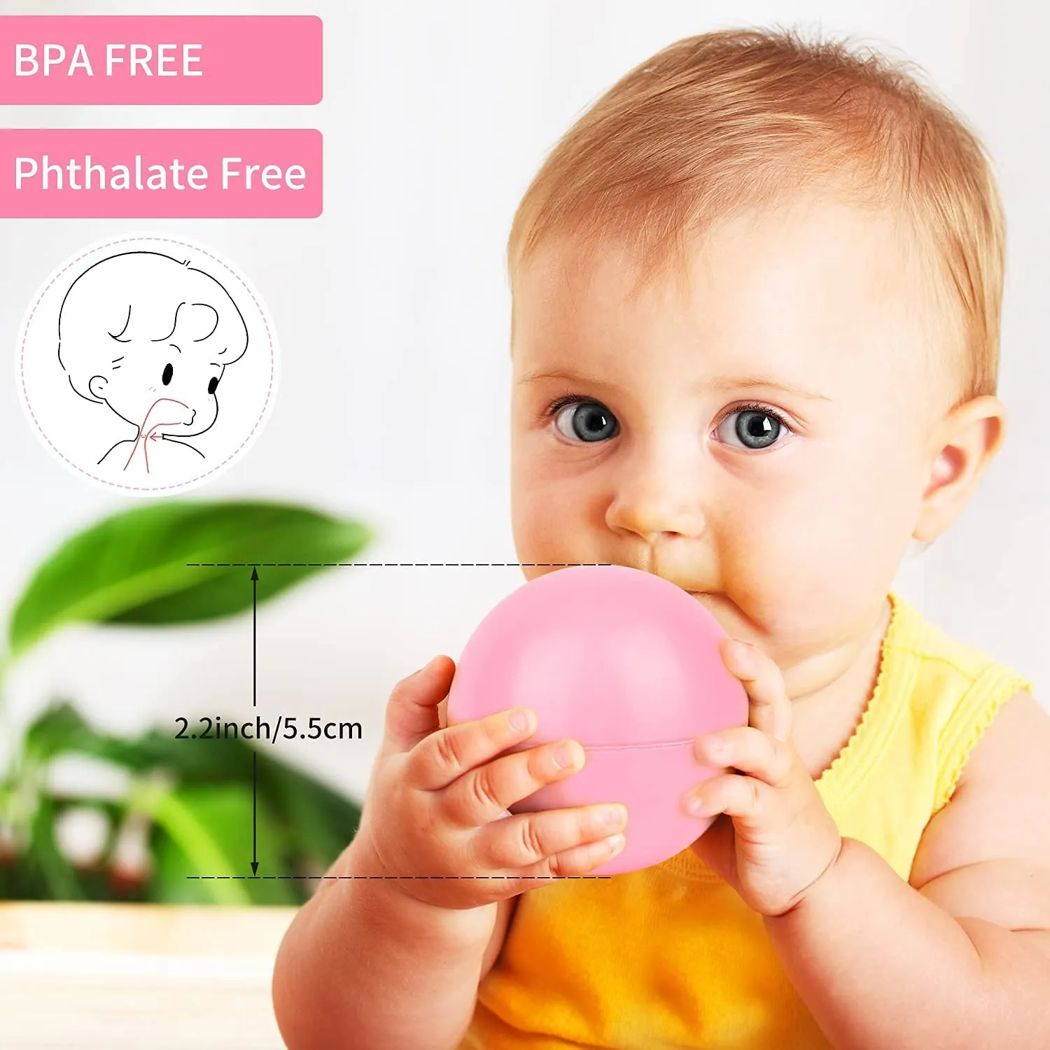 Ball Pit Balls for Baby and Toddler Phthalate Free BPA Free Crush Proof Plastic - Multicolored Pit Balls in Reusable Play Toys for Kids with Storage Bag