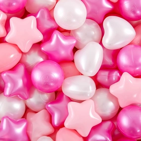 Ball Pit Balls 100 200 500 1000 Plastic Balls for Toddlers Phthalate Free BPA Free Crush Proof Balls in Reusable Play Toys for Kids with Storage Bag Indoor Outdoor