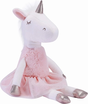 Ballerina Stuffed Unicorn, Unicorn Stuffed Animal, Unicorns Gifts and Doll for Dance Recitals and Ballerinas