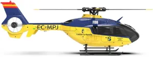 BAMBIX Remote Control Helicopter, 2.4G RC 6CH Helicopter, Direct Drive Brushless Helicopter Model, Remote Control 3D/6G Aircraft Model, EC-135 1/3 RC Drone Model