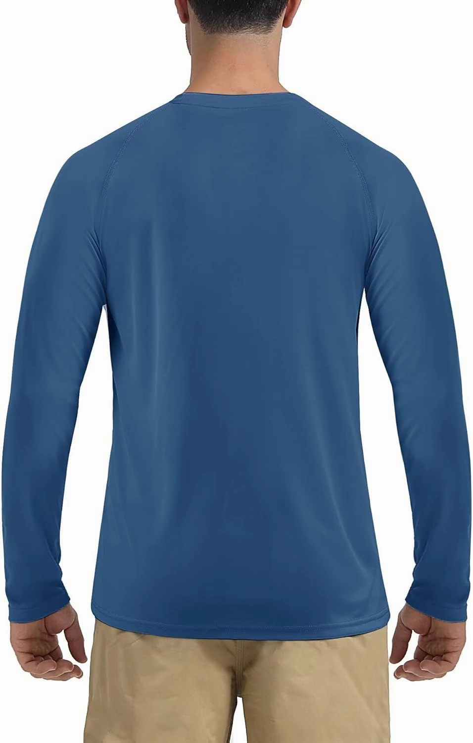 Boladeci Men's UPF 50  Sun Protection UV SPF Shirts Long Sleeve Lightweight Quick Dry Swim T-Shirts Rash Guard