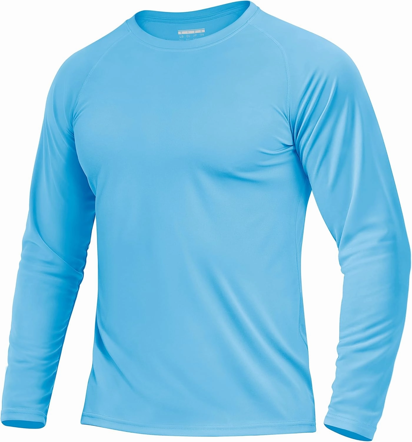 Boladeci Men's UPF 50  Sun Protection UV SPF Shirts Long Sleeve Lightweight Quick Dry Swim T-Shirts Rash Guard