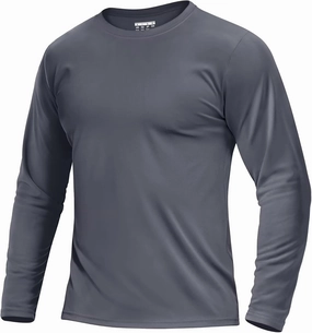 Boladeci Men's UPF 80  Sun Shirts Long Sleeve Lightweight UV Protection SPF Shirts Rash Guard Swim T-Shirts