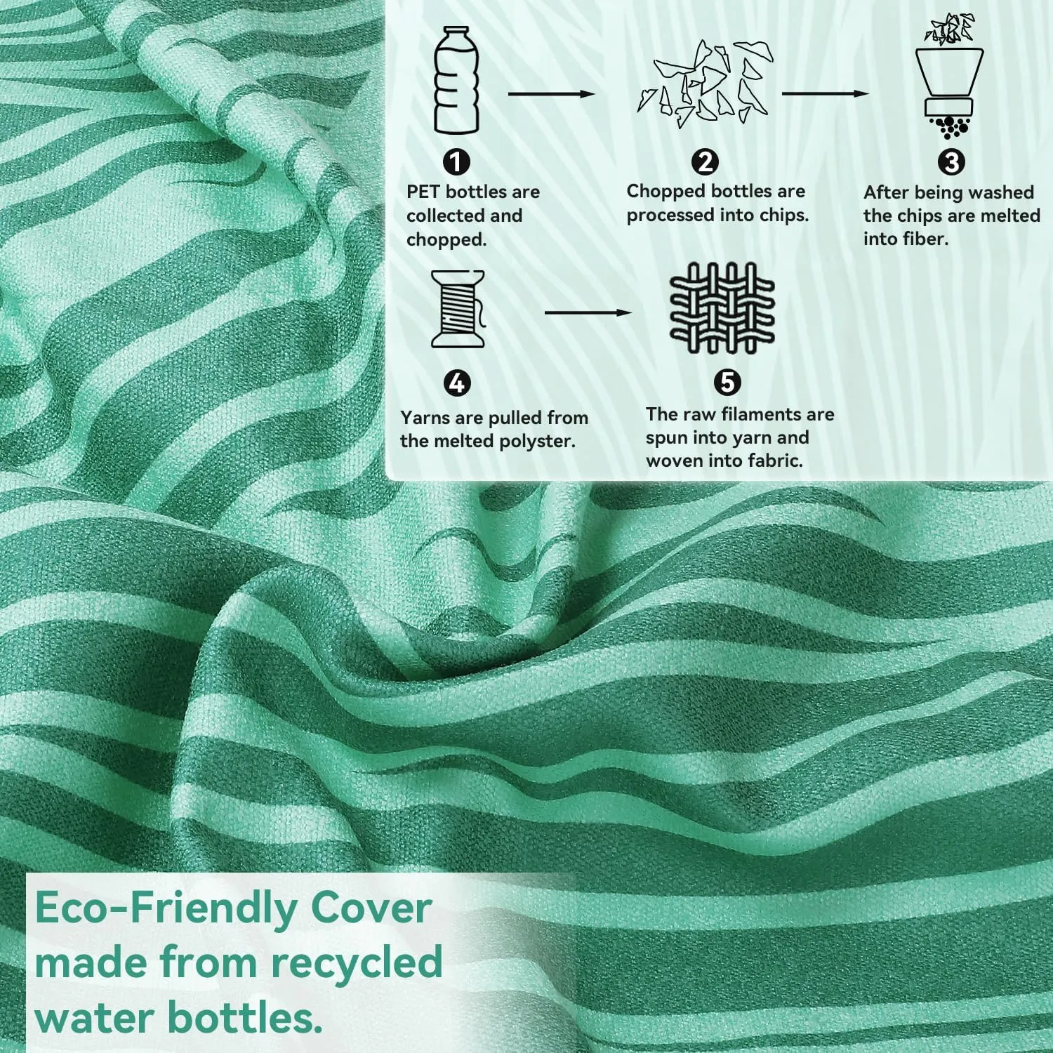 Booty Barrier - Highly Water-Resistant Washable Car Seat Cover for Post-Workout and Kids - Soft, Absorbent, Eco-Friendly Fabric Made from Recycled Water Bottles