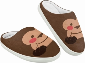 Boys Girls Cozy House Slippers Warm Plush Winter Cotton Shoes Breathable Kids Flannel Fuzzy Slippers Indoor Shoes Non Slip US 9-15