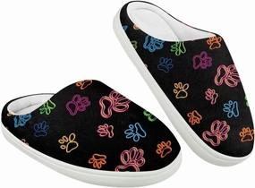 Boys Girls Cozy House Slippers Warm Plush Winter Cotton Shoes Breathable Kids Flannel Fuzzy Slippers Indoor Shoes Non Slip US 9-15