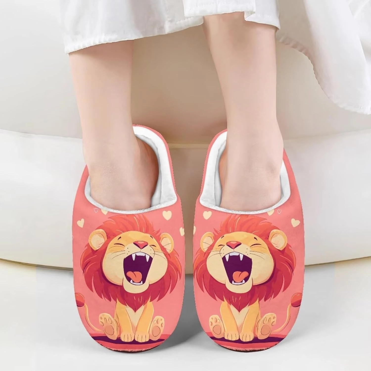Boys Girls Slippers Kids Winter Soft Cotton Shoes Breathable Non Slip Plush Warm Slippers Fuzzy Indoor House Shoes US 9-15
