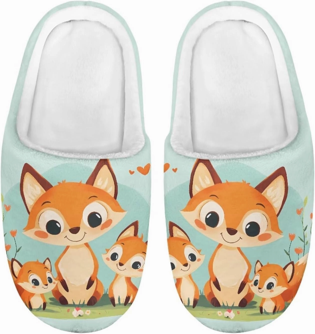 Boys Girls Slippers Kids Winter Soft Cotton Shoes Breathable Non Slip Plush Warm Slippers Fuzzy Indoor House Shoes US 9-15