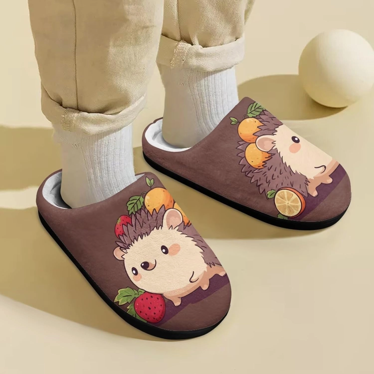Boys Girls Slippers Kids Winter Soft Cotton Shoes Breathable Non Slip Plush Warm Slippers Fuzzy Indoor House Shoes US 9-15
