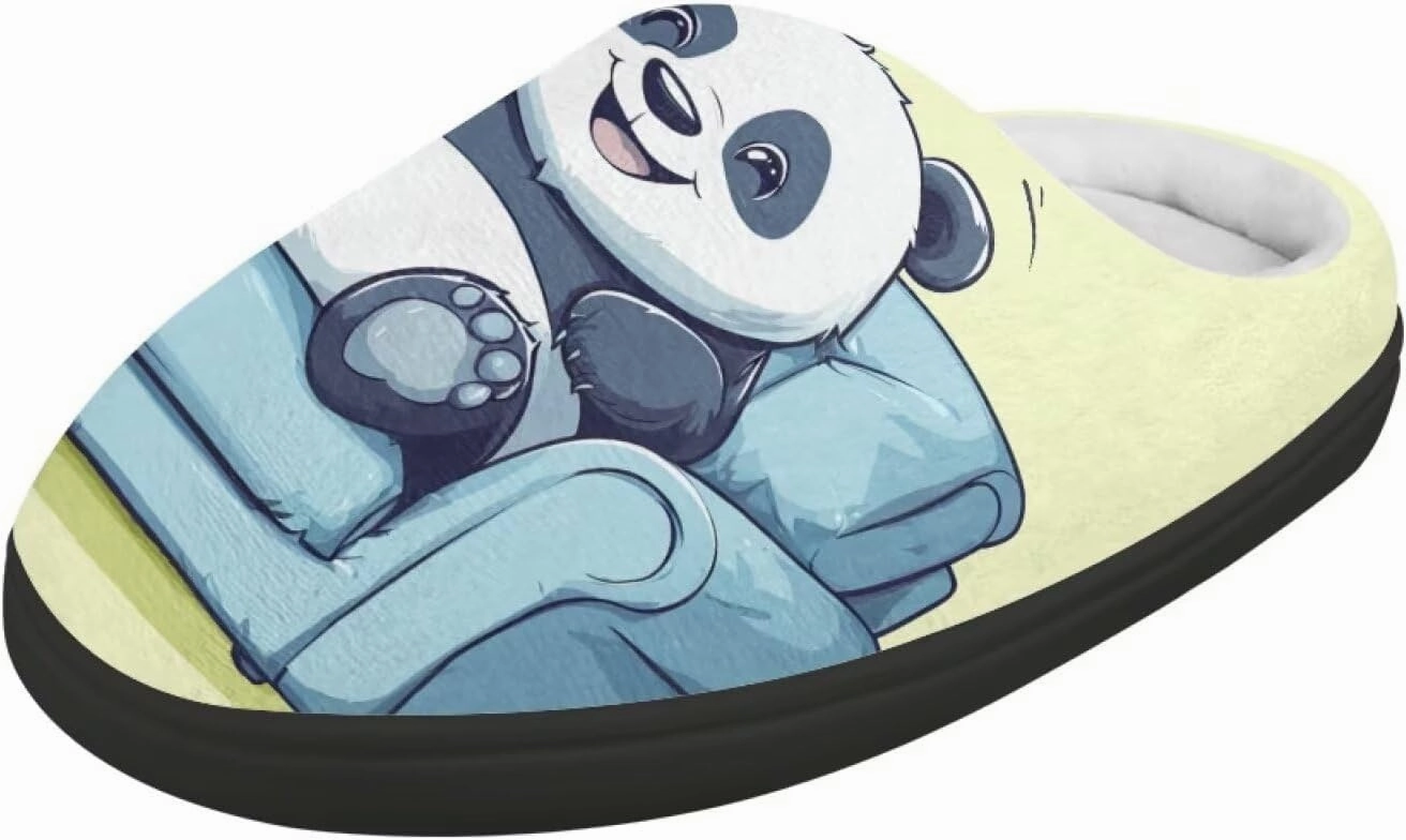 Boys Girls Slippers Kids Winter Soft Cotton Shoes Breathable Non Slip Plush Warm Slippers Fuzzy Indoor House Shoes US 9-15