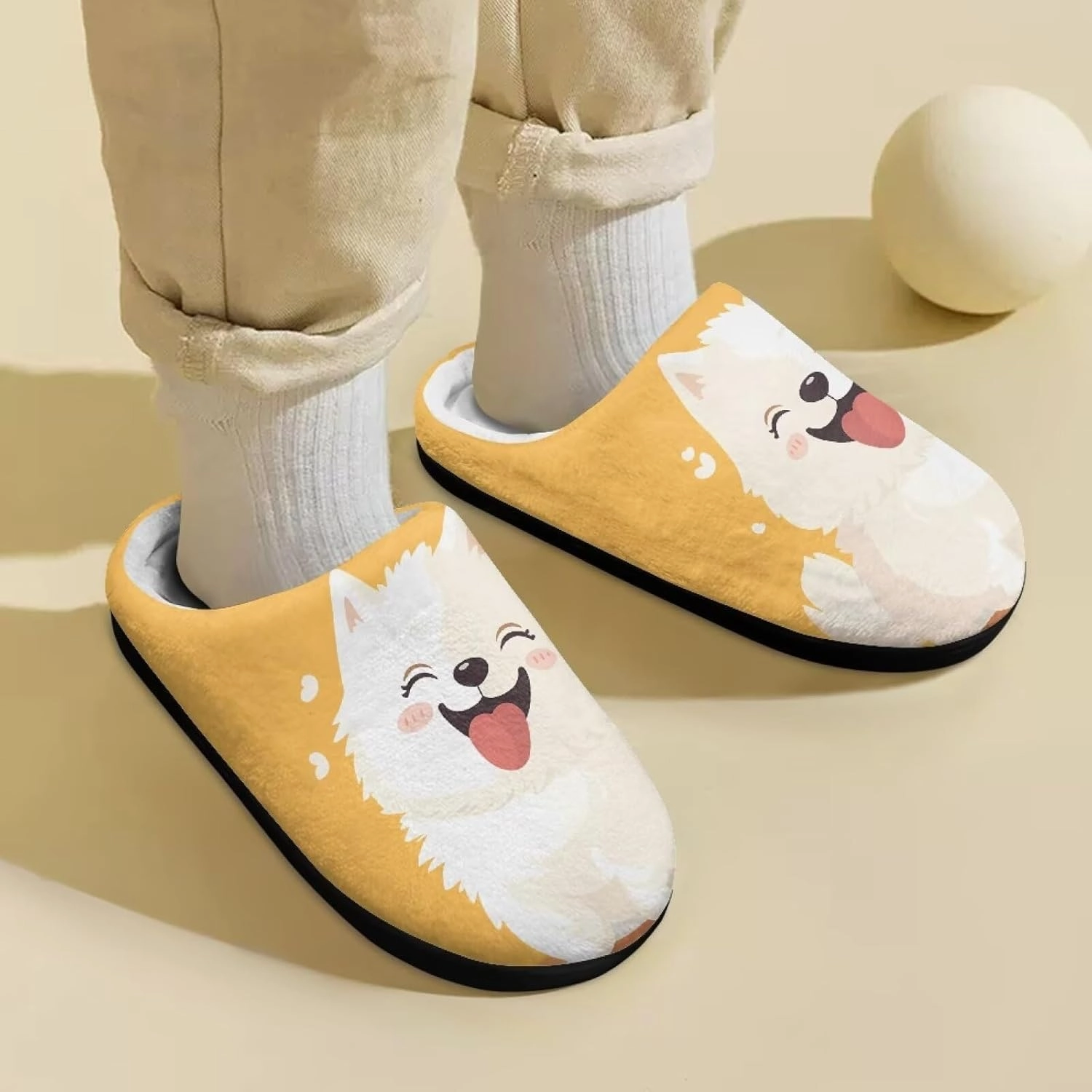 Boys Girls Slippers Kids Winter Soft Cotton Shoes Breathable Non Slip Plush Warm Slippers Fuzzy Indoor House Shoes US 9-15