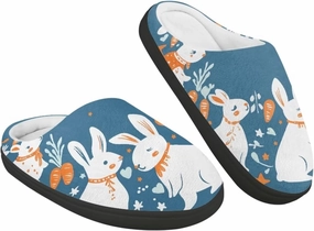 Boys Girls Slippers Kids Winter Soft Cotton Shoes Breathable Non Slip Plush Warm Slippers Fuzzy Indoor House Shoes US 9-15