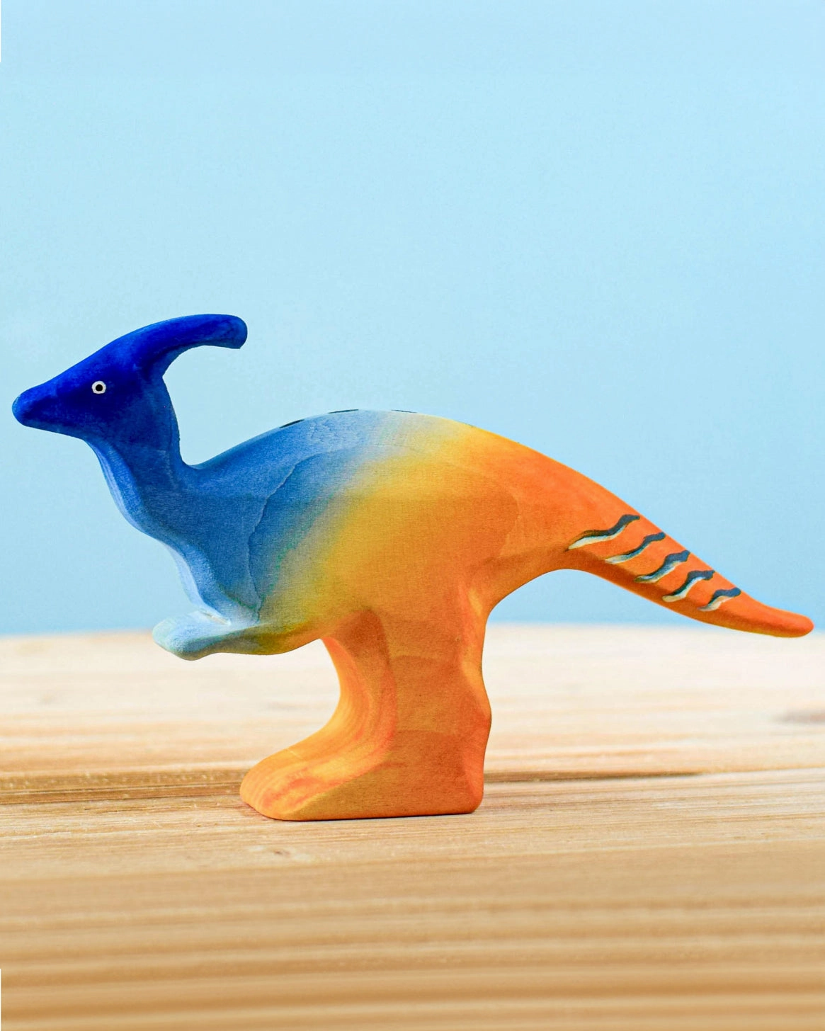 Bumbu Big Wooden Parasaurolophus Dinosaur