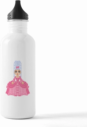 CafePress 8 Bit Marie Antoinette Stainless Water Bottle 1 1.0L (34 oz) Stainless Steel Water Bottle