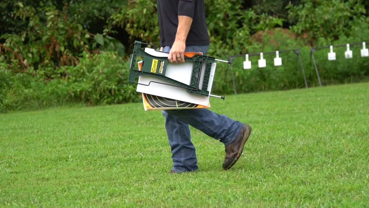 Caldwell Ultimate Target Stand with Compact Design for Shooting, Sighting in and Range Practice with Replacement Backers (Sold Separately)