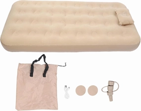Camping Air Mattress, Blow Up Sleeping Mat Air Bed Built in Pump, Portable Pad Fast Self Inflatable 1.9m Length for Camping, Home, Travel, Ideal for Overnight Guests