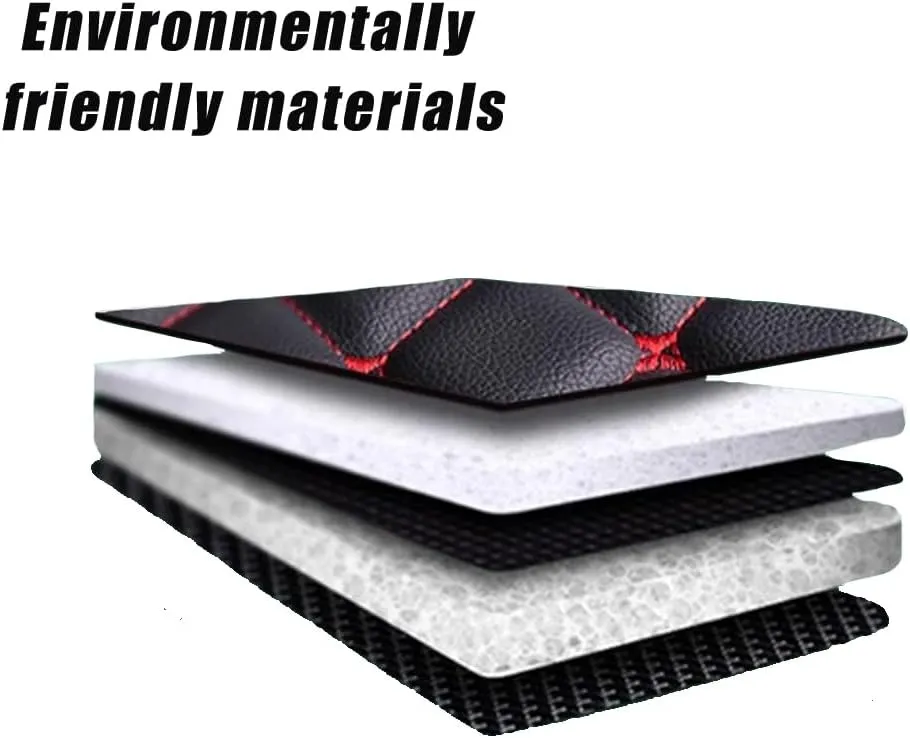 Car Boot Mat for Jaguar F-Pace 2016-2018, Boot Liner Mat Car Cargo Mat Anti-Scratch Tear-Resistan,1-F Beige