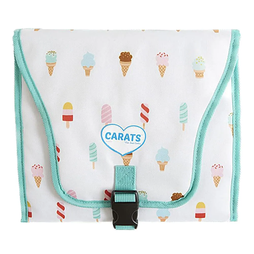 Car Seat Cooling Pad for Babies, Toddlers, and Kids - Comfortable and Durable Cooling Pad for Hot Summer Days - Popsicle White, one Size