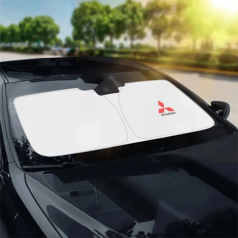 Car Windshield Sunshade for Mitsubishi Delica 2019-2023, Block UV Rays Sun Visor Protector, Front Window Sunshades, Windscreen Sunshade,A 140CM