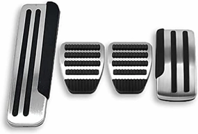 Car Brake Vehicle Pedal, Pedal Pad Cover, for Nissan X Trail T31 Qashqai J10 2008-2013 Teana J32 2010-2018, at/MT Car Foot Pedal Cover Fuel Brake Clucth Rest Pedals Pads