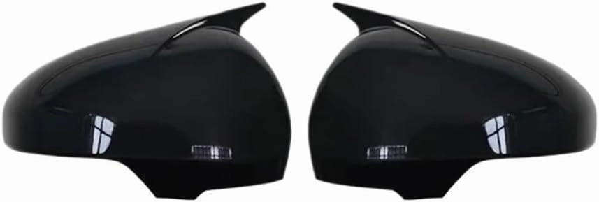Car Exterior Wing Mirror Cover Cap Car Housing Cap Rearview Mirror Cover Turn Signal Light Lamp For Mark X For reiz 2010-2017 Mirror Caps