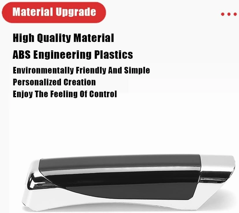 Car Handbrake Protective Cover for Nissan Nismo Qashqai Juke Kicks 350Z 370Z 400Z Sentra Note ABS Plastic Handbrake Sleeve Non-Slip Car Handbrake Grips Cover Interior Accessories