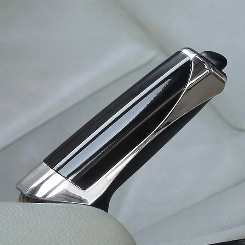 Car Handbrake Protective Cover for Nissan Nismo Qashqai Juke Kicks 350Z 370Z 400Z Sentra Note ABS Plastic Handbrake Sleeve Non-Slip Car Handbrake Grips Cover Interior Accessories