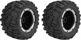 Car Rubber Tire, 2PCS Car Rubber Tire Strong Grip Flexible Strong Cushioning Rubber Tires For ZD Racing 1/7 Car (Silver)