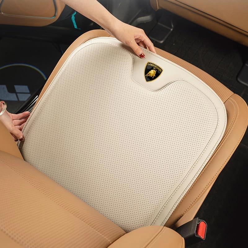 Car Seat Cushion for Lamborghini Gallardo/Islero/Jalpa/Jarama/Miura/Murciélago/Urraco, Sciatica and Back Pain Relief, Road Trip Essentials for Drivers, Comfort for Car Driver, Office