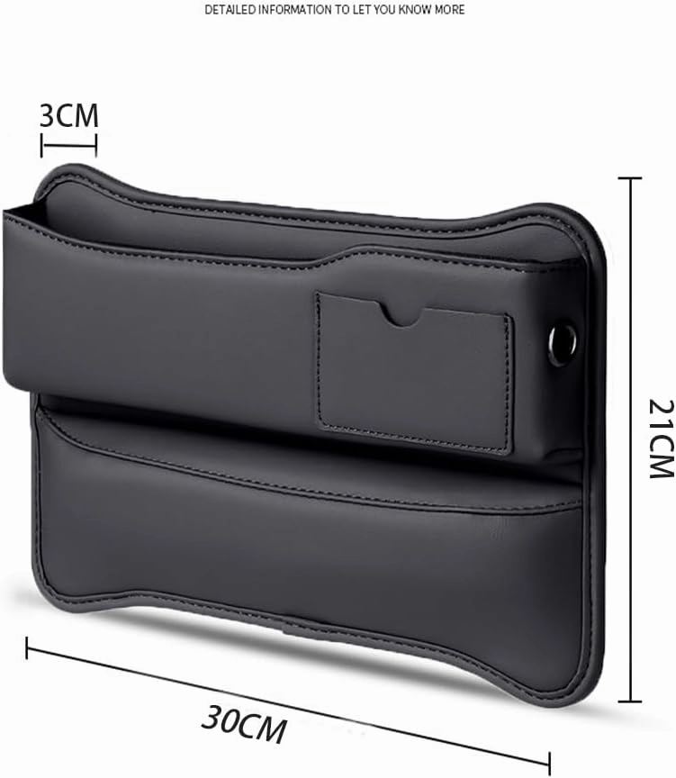 Car Seat Gap Storage Box for Mercedes Benz A-Class Sedan V177 2018 2019 2020 2021 2022 2023 2024, Car Storage Box Seat Gap Storage Box Car Clamp Storage Bag Neat Car Supplies