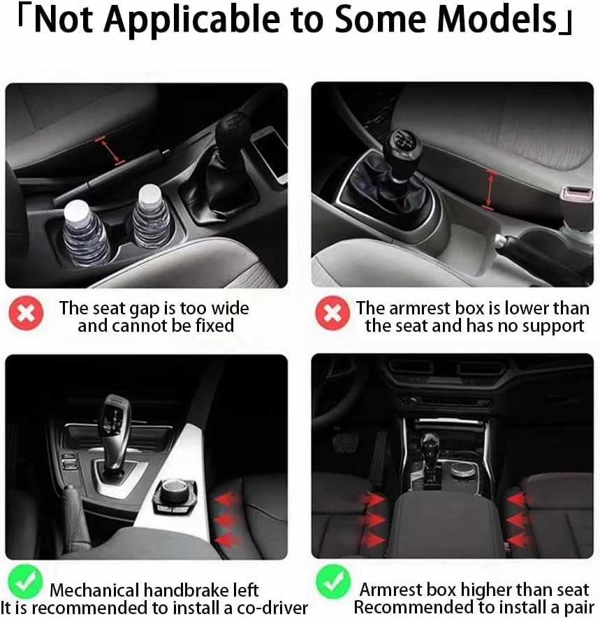 Car Seat Gap Storage Box for Mini Countryman R60 F60 One/S/Cooper/JCW 2015 2016 2017 2018 2019 2021 2022 2023, Car Storage Box Seat Gap Storage Box Car Clamp Storage Bag Neat Car Supplies