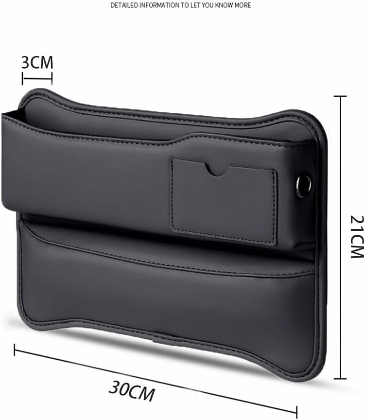 Car Seat Gap Storage Box for Mini Countryman R60 F60 One/S/Cooper/JCW 2015 2016 2017 2018 2019 2021 2022 2023, Car Storage Box Seat Gap Storage Box Car Clamp Storage Bag Neat Car Supplies