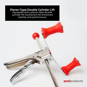 Car Steering Wheel Holder Lock for Wheel Alignment – Durable Mechanical Steering Wheel Lock, Easy to Use, Planer-Type Double Cylinder Lift Design