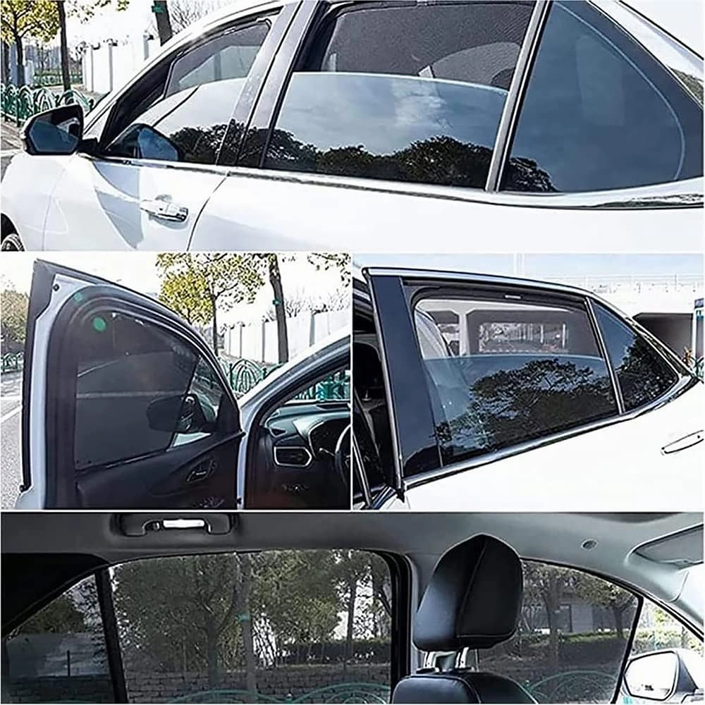 Car Window Sunshade for Suzuki Super vitra Half Shade Car Interior Curtain Stretchable Breathable Sunshade Screens Durable Car Accessories,5pcs