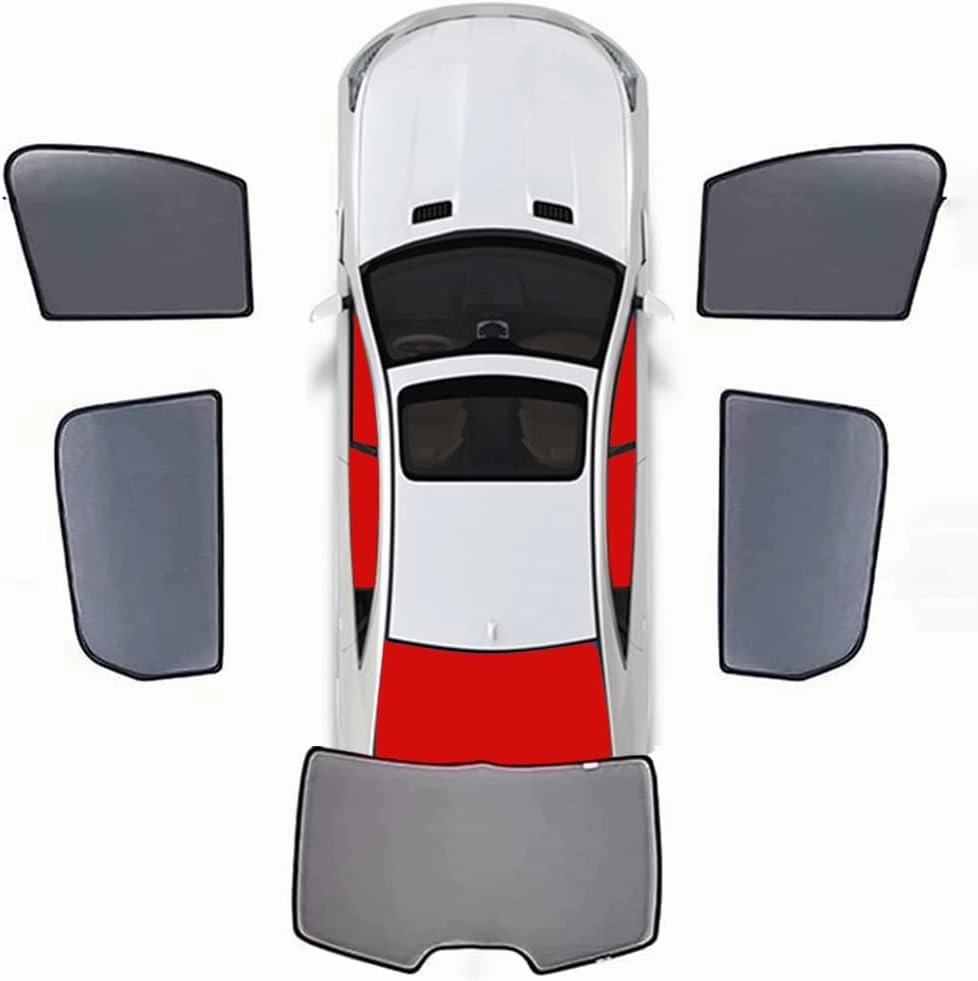 Car Window Sunshade for Suzuki Super vitra Half Shade Car Interior Curtain Stretchable Breathable Sunshade Screens Durable Car Accessories,5pcs