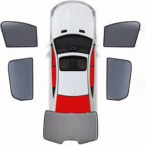 Car Window Sunshade for Suzuki Super vitra Half Shade Car Interior Curtain Stretchable Breathable Sunshade Screens Durable Car Accessories,5pcs