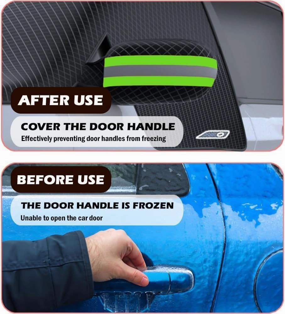 Car Windshield Cover for Mazda Biante 2008-2018,Snow UV Ice Protection,Frost Guard Pefect Fit for Cars in All Weather,B