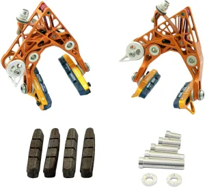 CB3 Road ANGLE Brake Set (Front   Rear), Gold, CB3-G, SK2291
