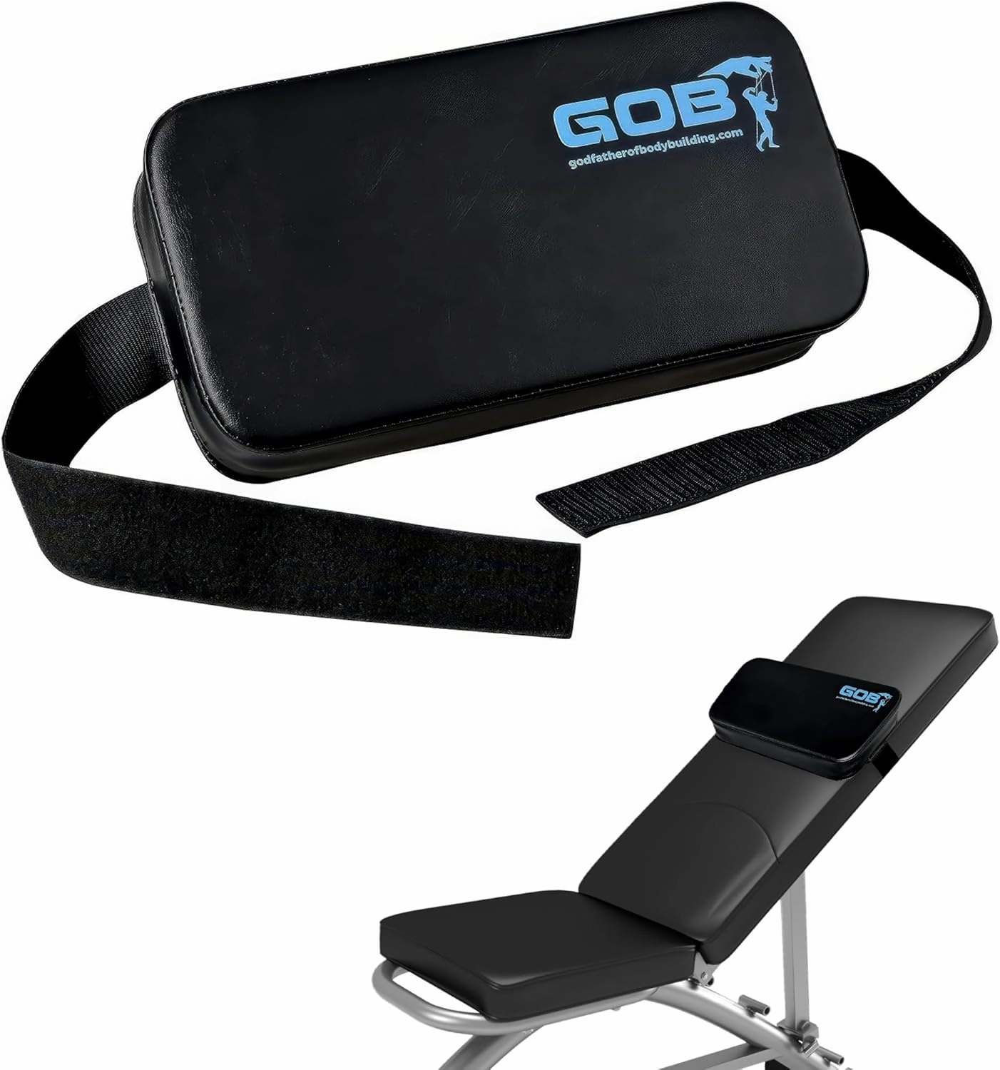 Charles Glass Gob Pad – Premium Weight Lifting Pad for Free Weights, Bench Exercises, and Chest Press Support