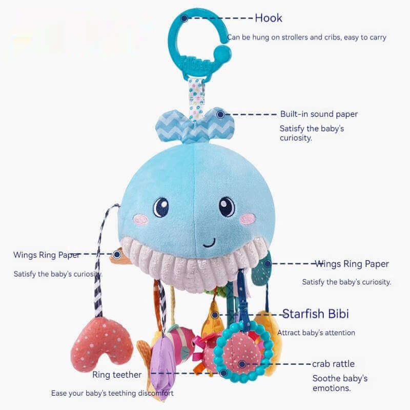 Chouchoule™ Baby Car Stroller Crip Hanging Toy