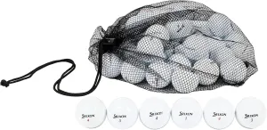 Clean Green Golf Balls 12-48 Recycled Used Srixon Z-Star Golf Ball Mix - Good Condition Graded Srixon Golf Balls - Includes Used Golf Balls and Mesh Carrying Bag