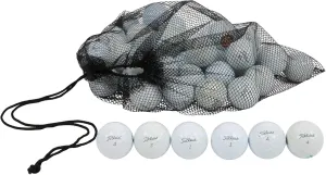 Clean Green Golf Balls 24 Ball Pack Recycled Used for Titleist Pro V1X Golf Balls Brand Bulk Mix - Good Condition for Titleist Golf Balls - includes Mesh Carrying Bag & Recycled and Used Golf Balls