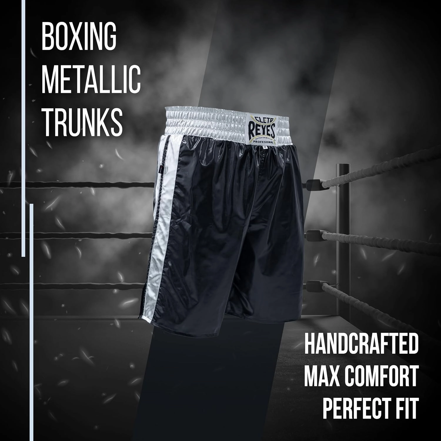 CLETO REYES - Boxing Metallic Trunks